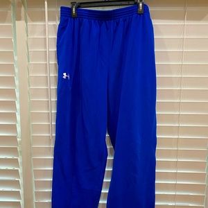 Men’s Under Armour Royal Blue Drawstring Sweatpants with Pockets EUC Size XL